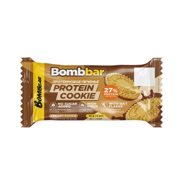 BOMBBAR პროტეინის ნაღების ორცხობილა 25გრ, 20 ცალიანი შეფუთვა